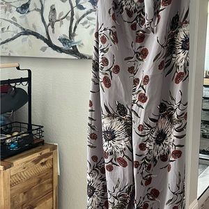 Madewell Floral Strapless Jumper Size 6